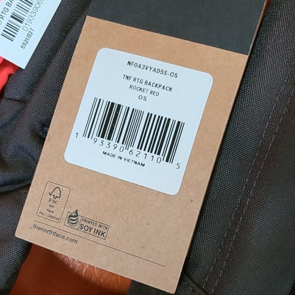 SOLD! Supreme North Face RTG Backpack Rocket Red - Picture 6 of 13
